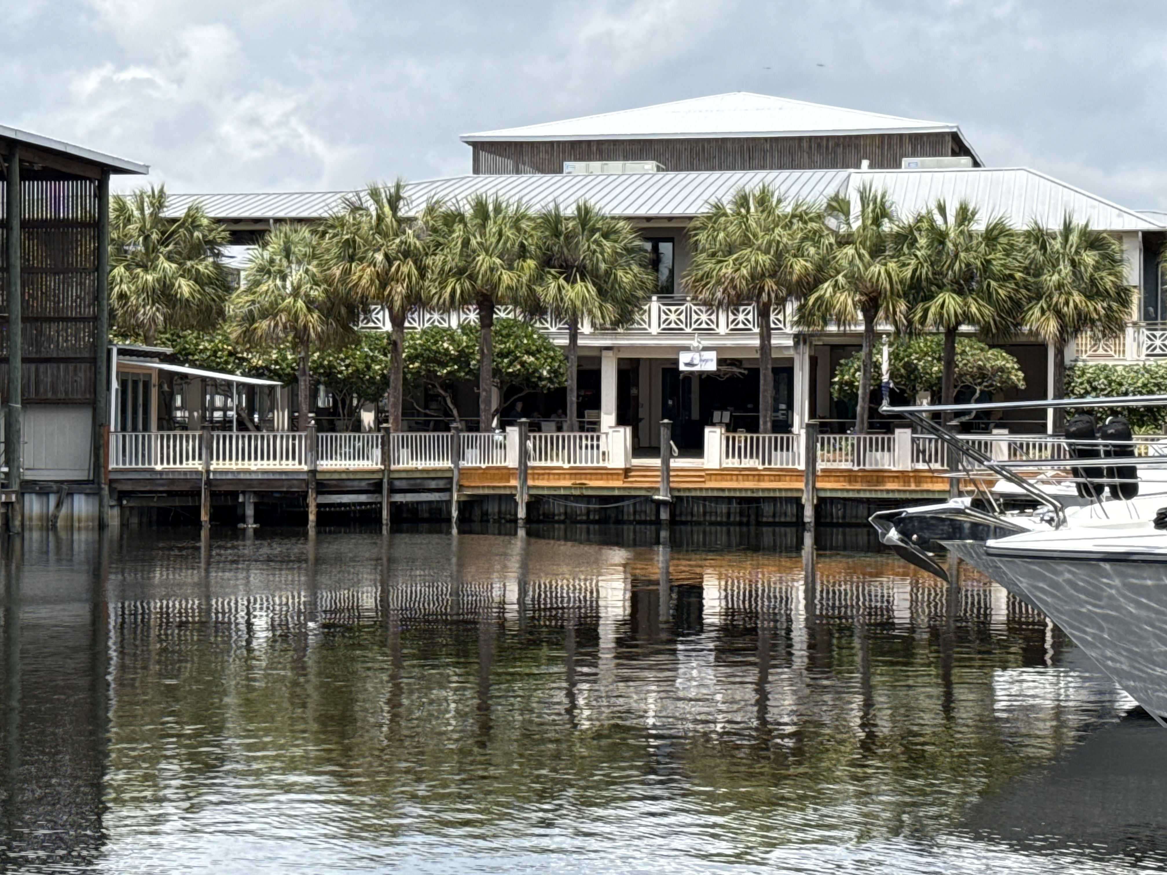 Shipp’s Harbour Grill restaurant at Orange Beach Marina with waterfront dining